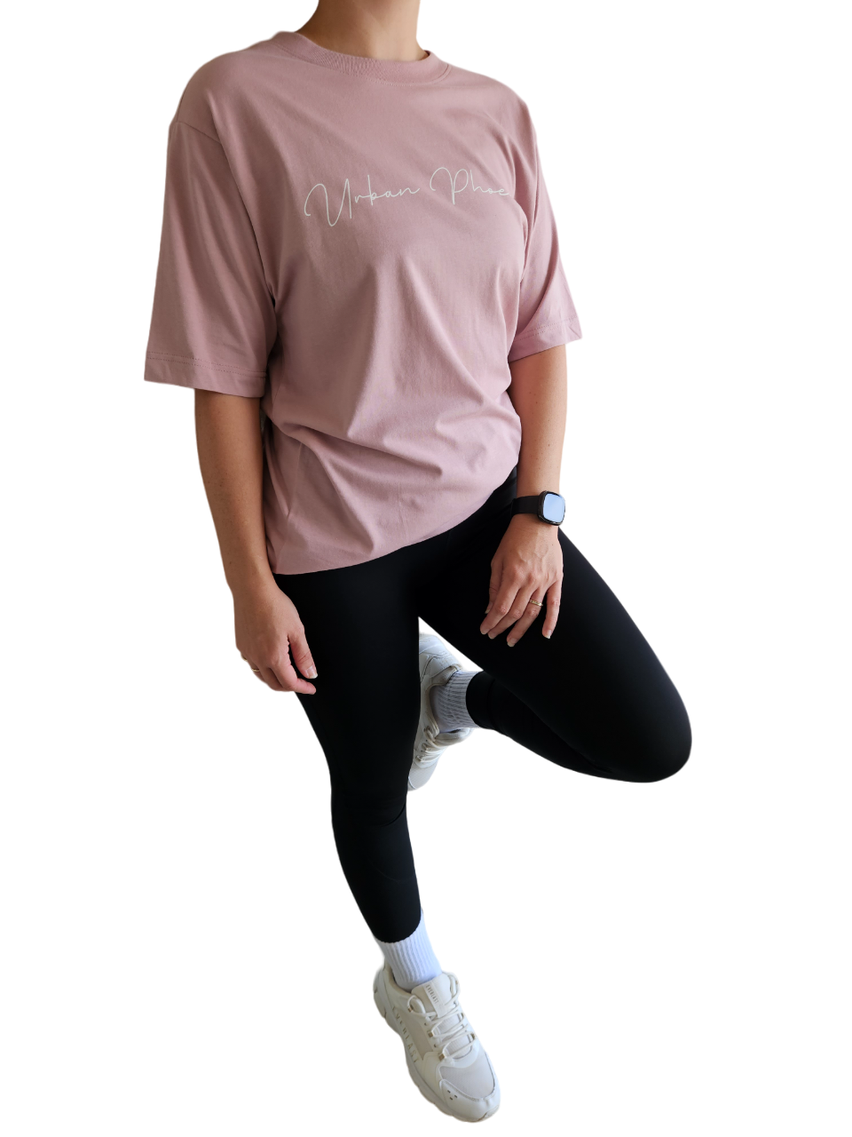 Billion Oversized Tee Rose