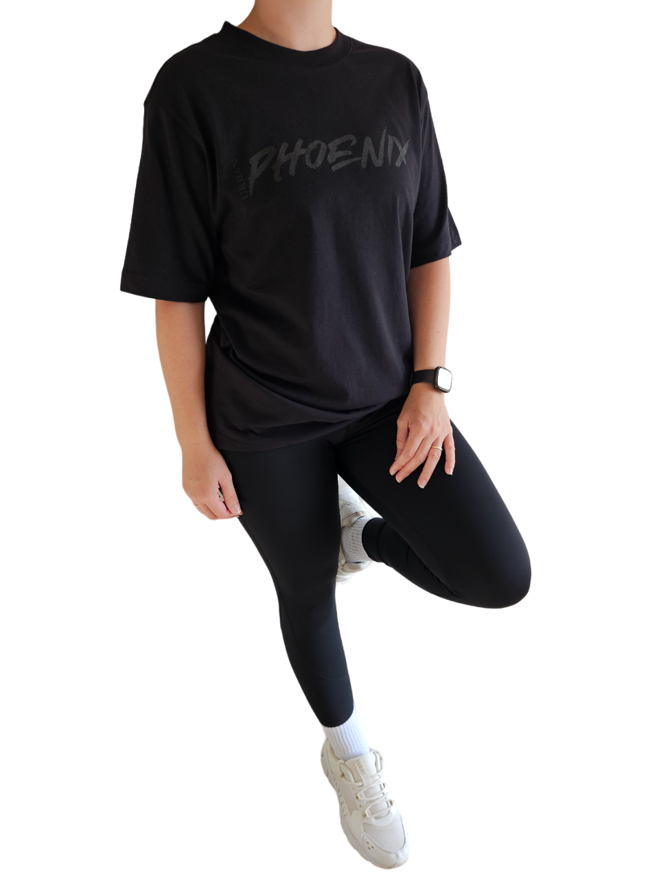 Hyper Oversized Tee Black