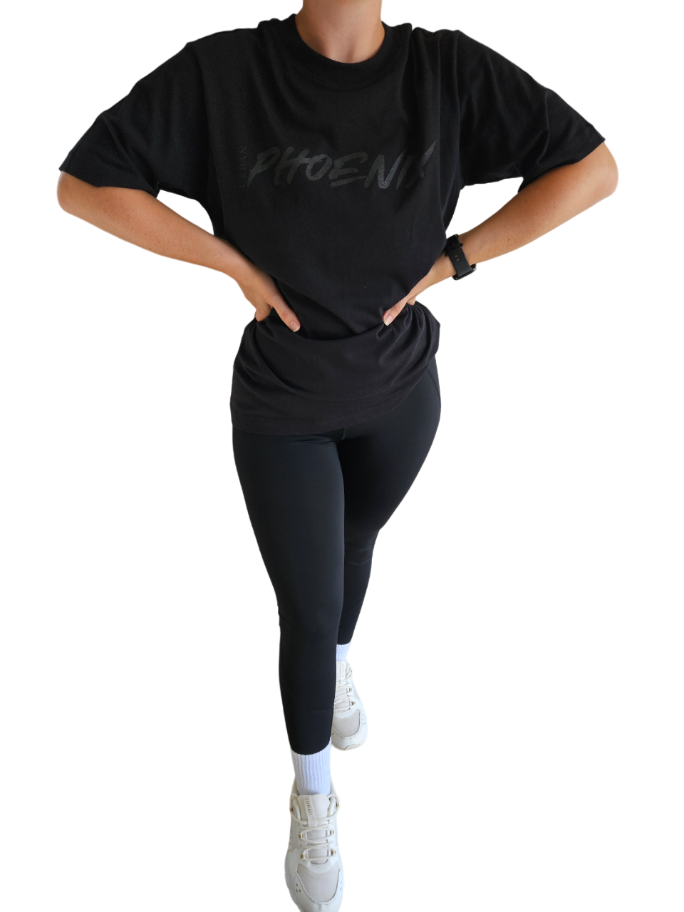 Hyper Oversized Tee Black