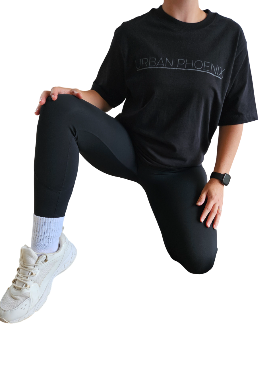 Urban Oversized Tee Black/Grey