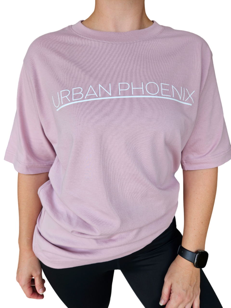 Urban Oversized Tee Rose