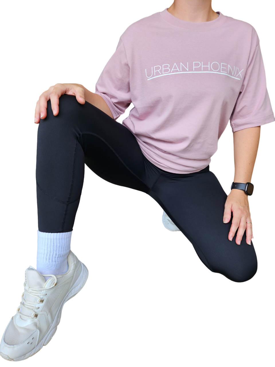 Urban Oversized Tee Rose