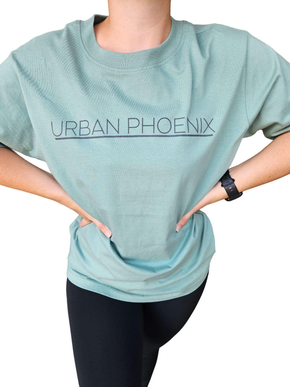 Urban Oversized Tee Sage