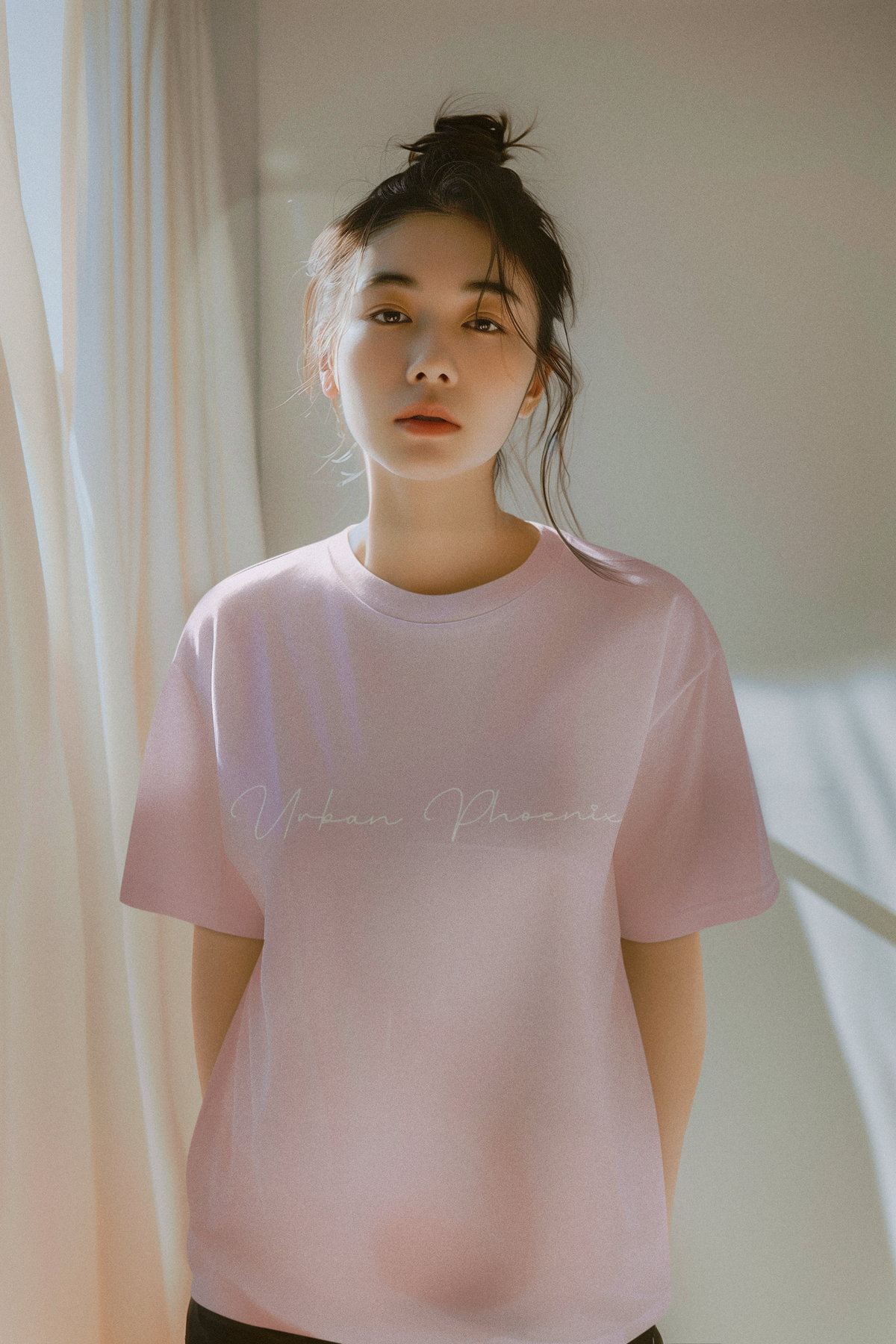 Billion Oversized Tee Rose