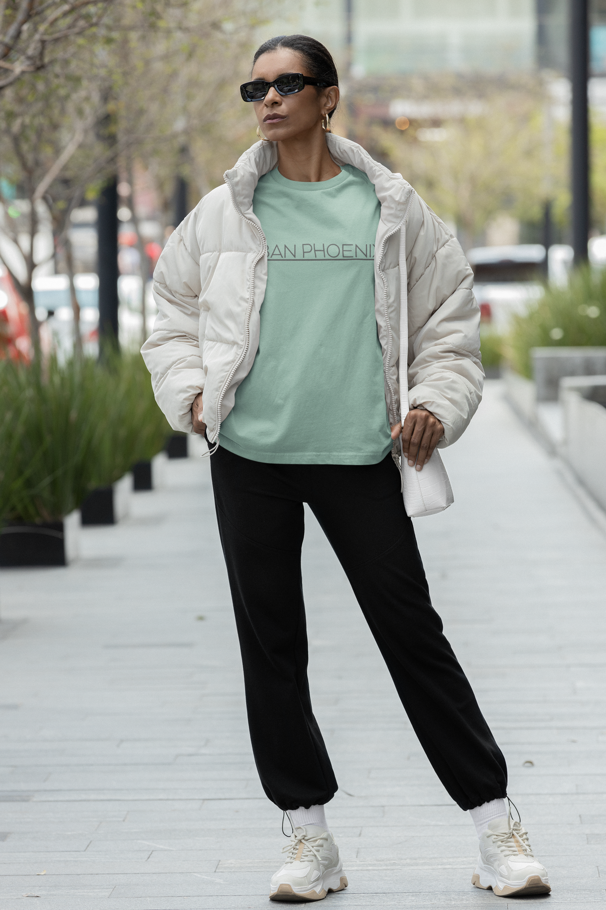 Urban Oversized Tee Sage