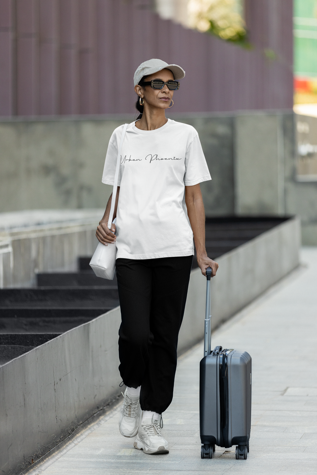 Billion Oversized Tee White/Black