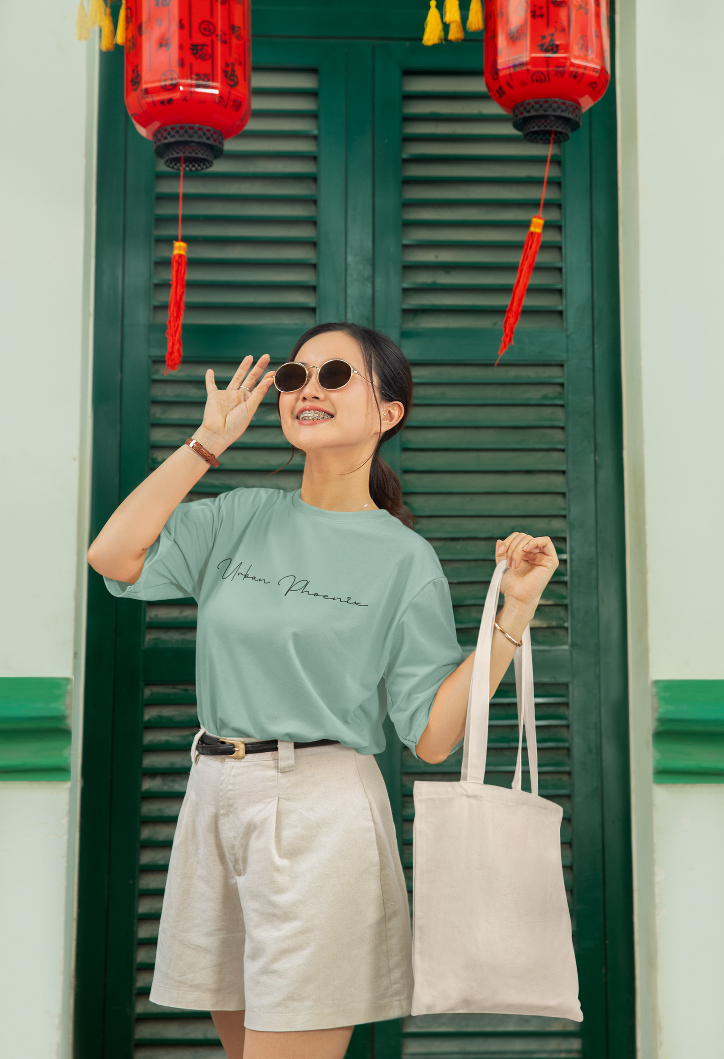 Billion Oversized Tee Sage