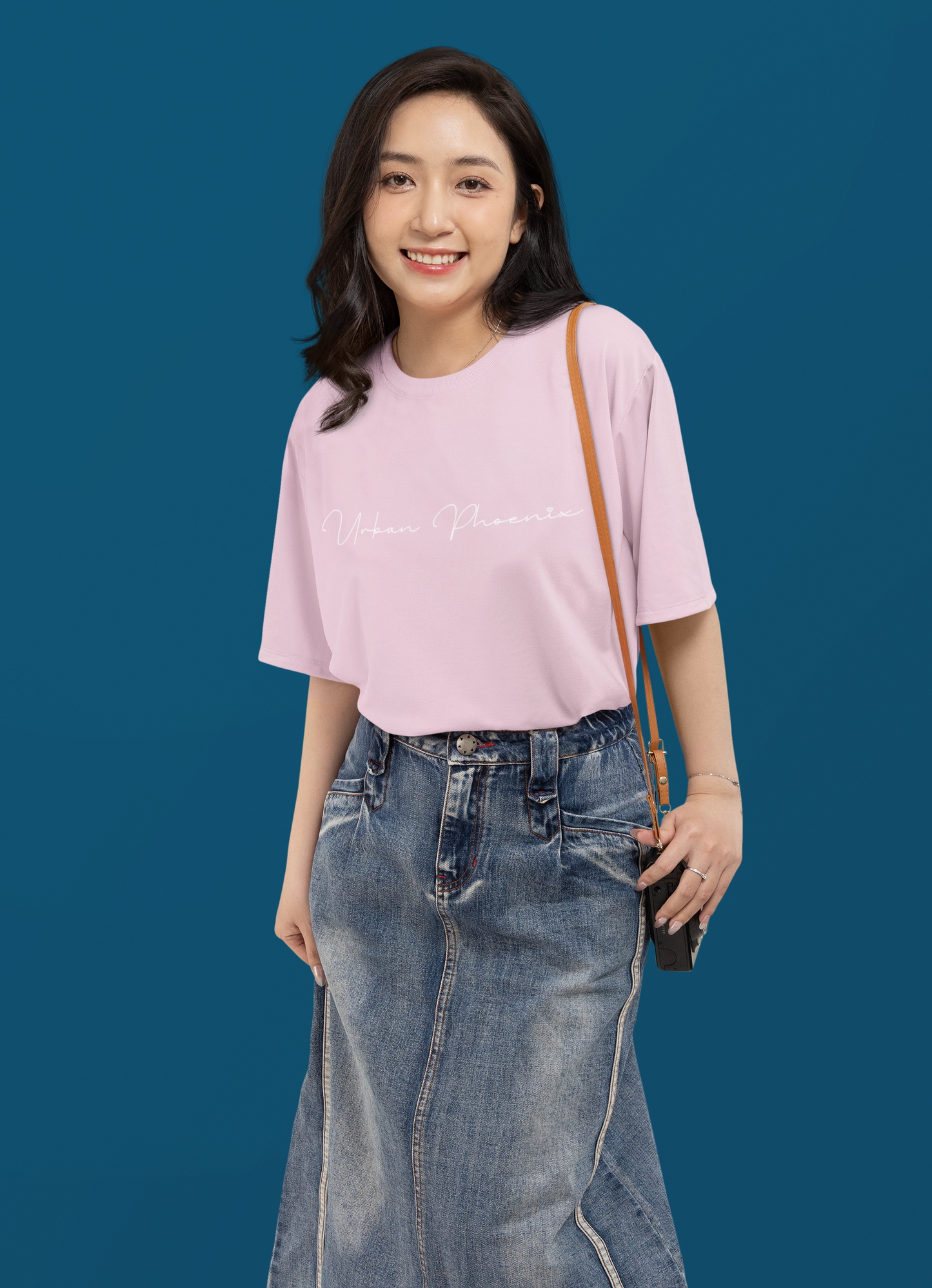 Billion Oversized Tee Rose