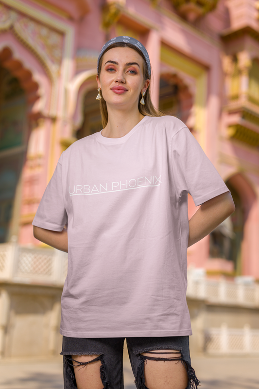 Urban Oversized Tee Rose