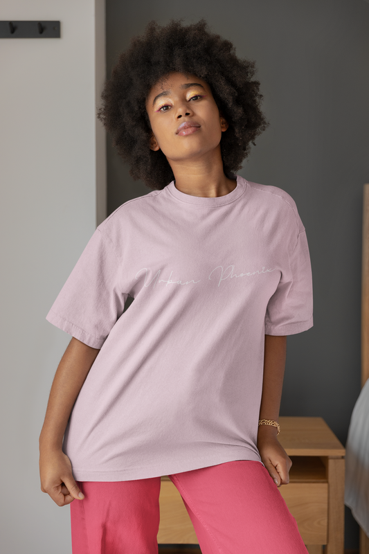 Billion Oversized Tee Rose