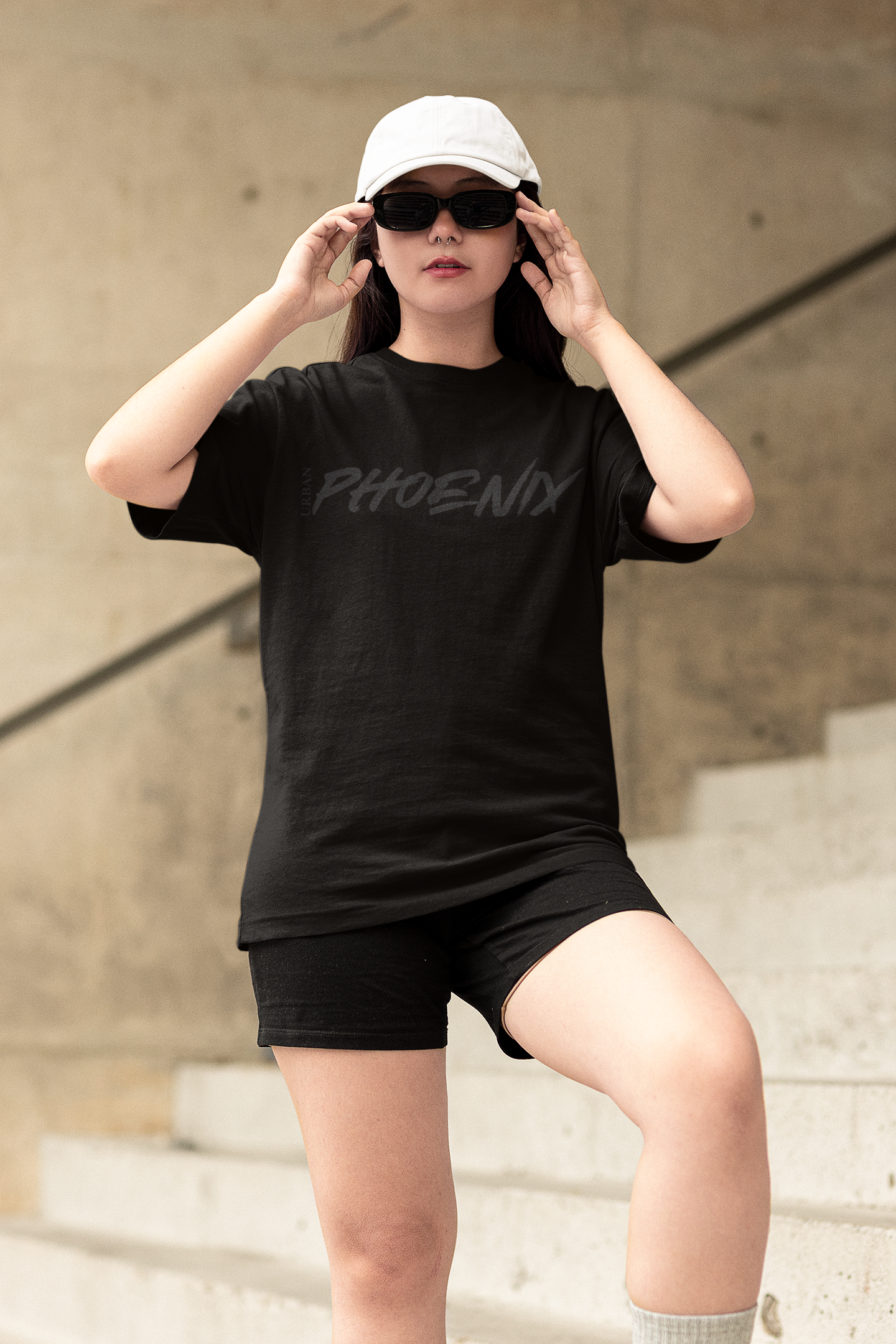Hyper Oversized Tee Black