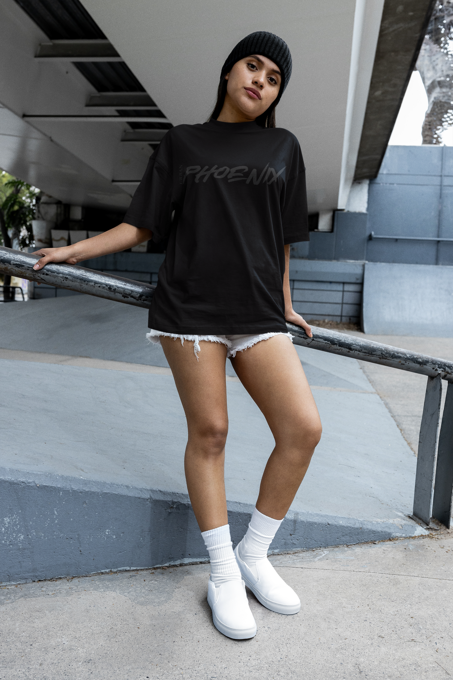 Hyper Oversized Tee Black