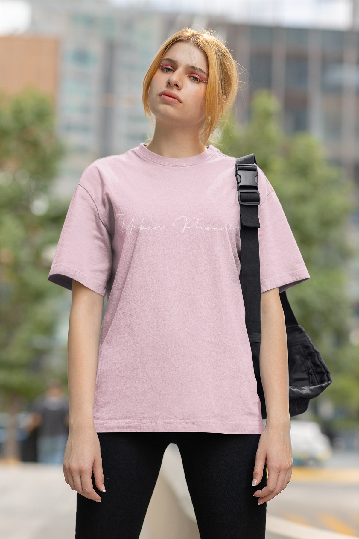 Billion Oversized Tee Rose