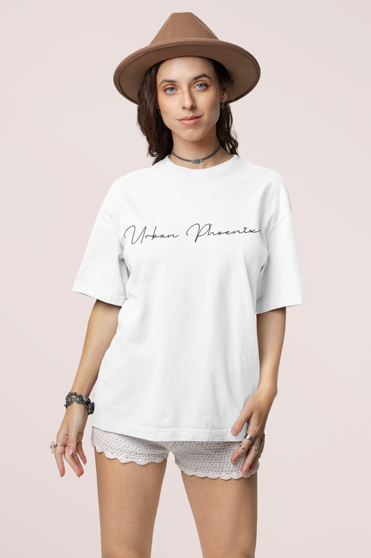 Billion Oversized Tee White/Black