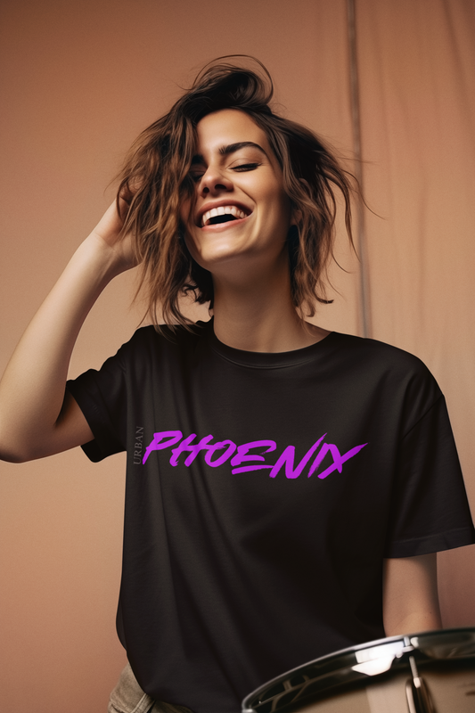 Hyper Oversized Tee Black/Purple