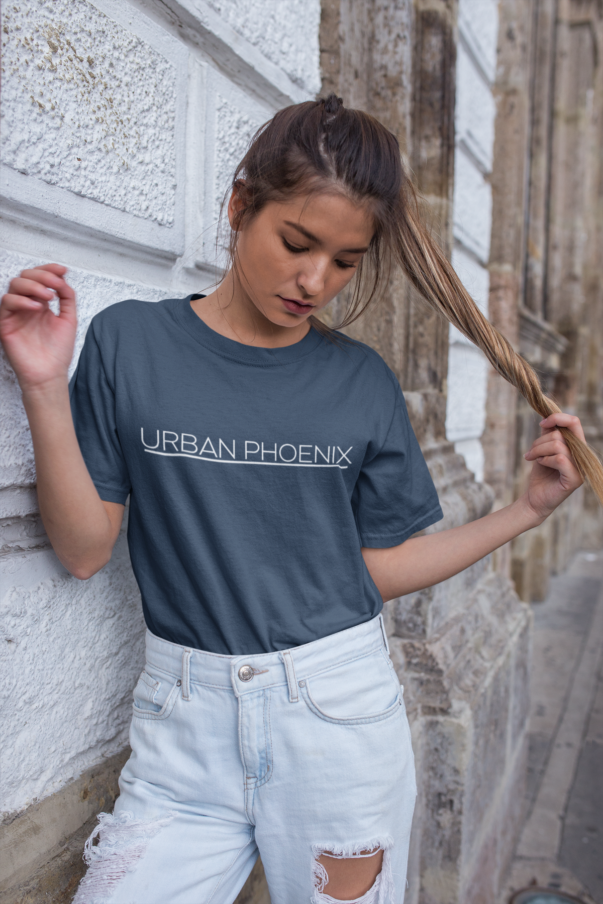 Urban Oversized Tee Denim