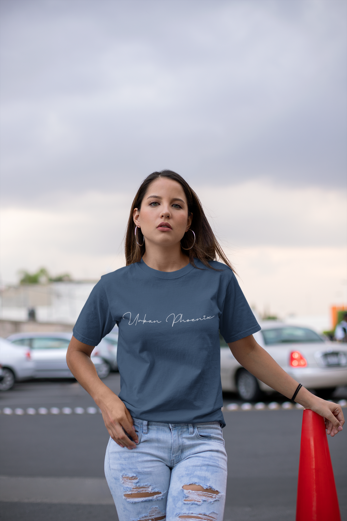 Billion Oversized Tee Denim